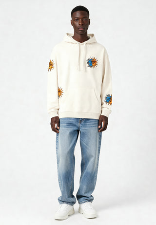 Hoodie Oversize Brodé "Lunar"