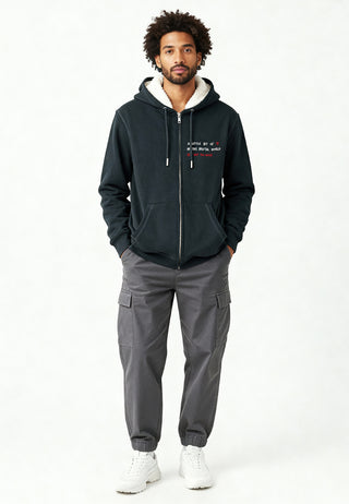 Hoodie Sherpa Brodé "Brutal"