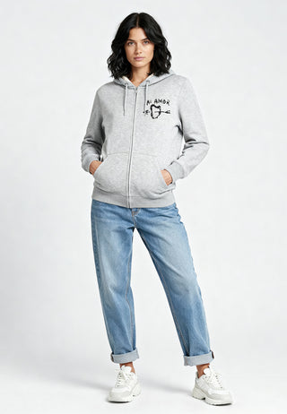 Hoodie Sherpa Brodé "Mi Amor"