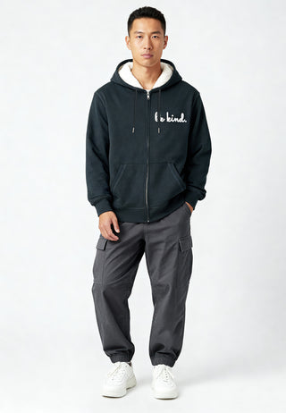 Hoodie Sherpa Brodé "Be Kind"
