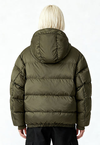 Doudoune Oversize Brodée "Amour"