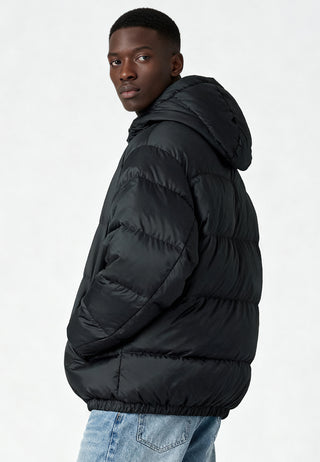 Doudoune Oversize Brodée "I Love You"