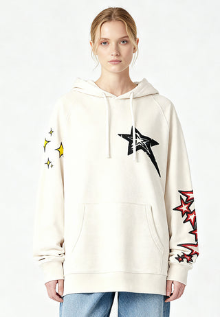 Hoodie Raglan Brodé "Lucky Star"