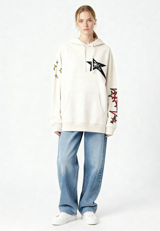 Hoodie Raglan Brodé "Lucky Star"