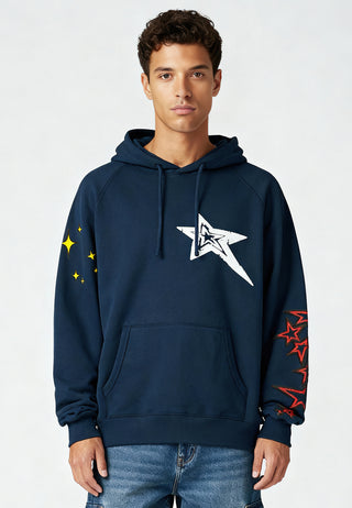 Hoodie Raglan Brodé "Lucky Star"