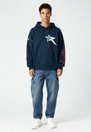 Hoodie Raglan Brodé "Lucky Star"