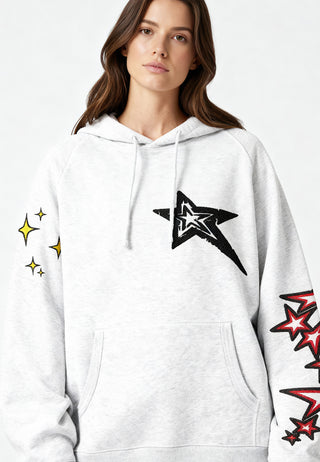 Hoodie Raglan Brodé "Lucky Star"