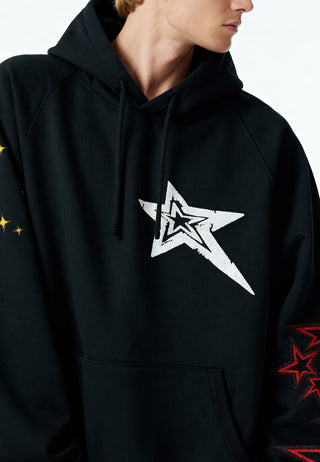 Hoodie Raglan Brodé "Lucky Star"