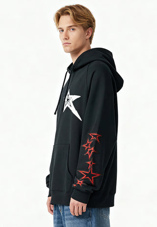 Hoodie Raglan Brodé "Lucky Star"