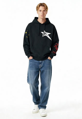 Hoodie Raglan Brodé "Lucky Star"