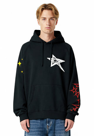 Hoodie Raglan Brodé "Lucky Star"