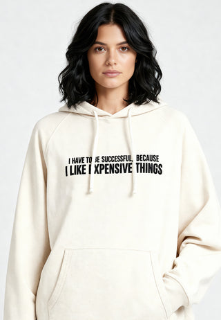 Hoodie Raglan Brodé "Successful"