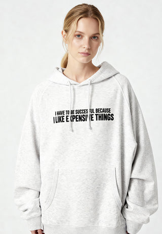 Hoodie Raglan Brodé "Successful"