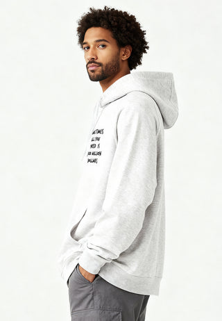 Hoodie Raglan Brodé "Millions"