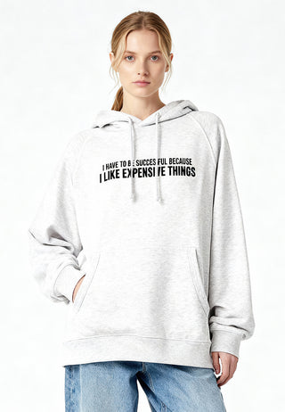 Hoodie Raglan Brodé "Successful"