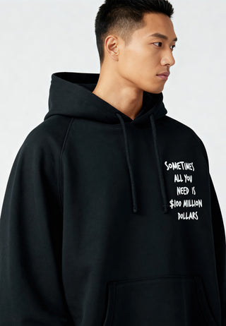 Hoodie Raglan Brodé "Millions"