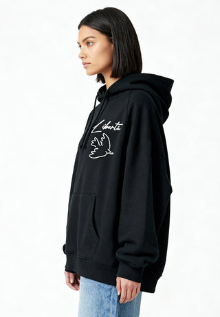 Hoodie Raglan Brodé "Liberté"