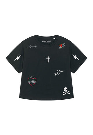 T-shirt Oversize "Tattoo Mi Amor"