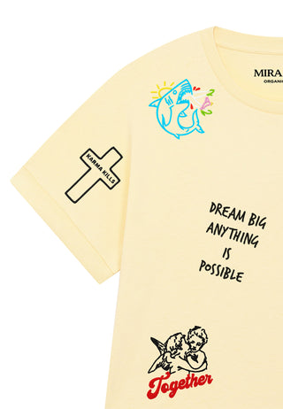T-shirt Oversize "Tattoo Be Kind"