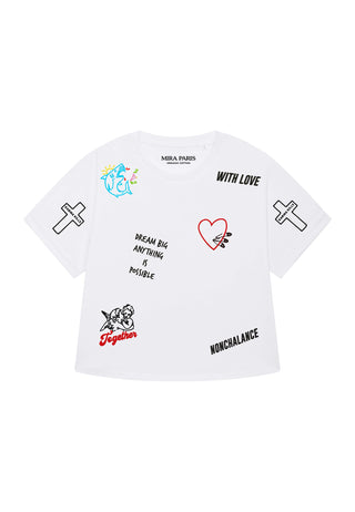 T-shirt Oversize "Tattoo Be Kind"