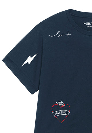 T-shirt Oversize "Tattoo Mi Amor"