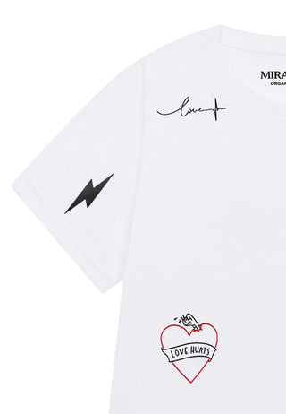 T-shirt Oversize "Tattoo Mi Amor"