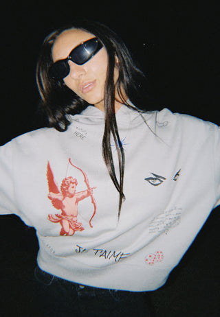 Hoodie Boxy "Flash Tattoo 2"
