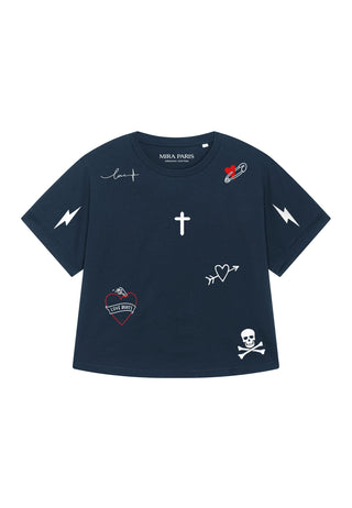 T-shirt Oversize "Tattoo Mi Amor"