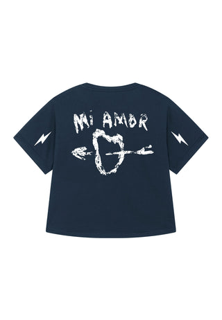 T-shirt Oversize "Tattoo Mi Amor"