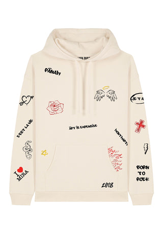 Hoodie Oversize "Graffiti Mira"