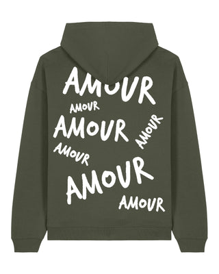 Hoodie Oversize Brodé "Amour" - Mira Paris