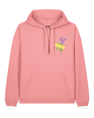 Hoodie Oversize Brodé "Bandage" - Mira Paris