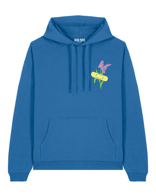 Hoodie Oversize Brodé "Bandage" - Mira Paris