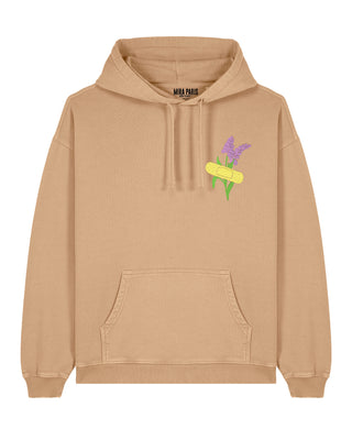 Hoodie Oversize Brodé "Bandage" - Mira Paris