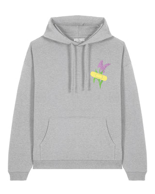 Hoodie Oversize Brodé "Bandage" - Mira Paris