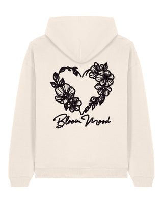 Hoodie Oversize Brodé "Bloom Mood" - Mira Paris