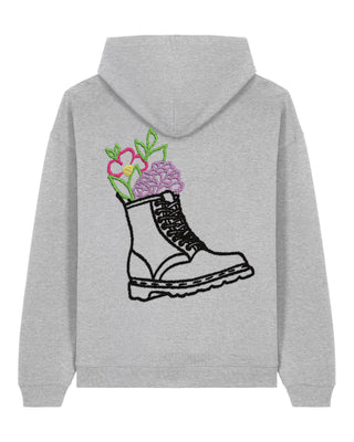 Hoodie Oversize Brodé "Boots" - Mira Paris