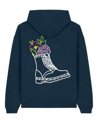 Hoodie Oversize Brodé "Boots" - Mira Paris