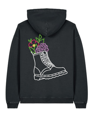 Hoodie Oversize Brodé "Boots" - Mira Paris