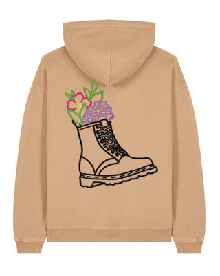 Hoodie Oversize Brodé "Boots" - Mira Paris