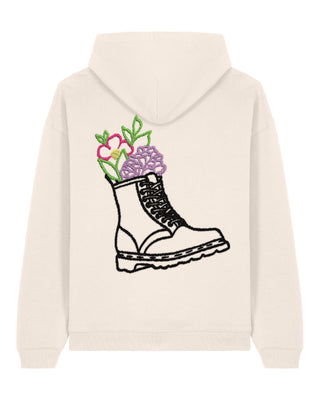 Hoodie Oversize Brodé "Boots" - Mira Paris