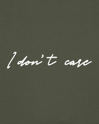 Hoodie Oversize Brodé "I Don't Care" - Mira Paris