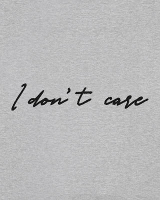 Hoodie Oversize Brodé "I Don't Care" - Mira Paris