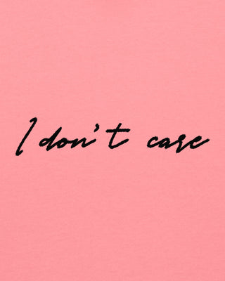 Hoodie Oversize Brodé "I Don't Care" - Mira Paris