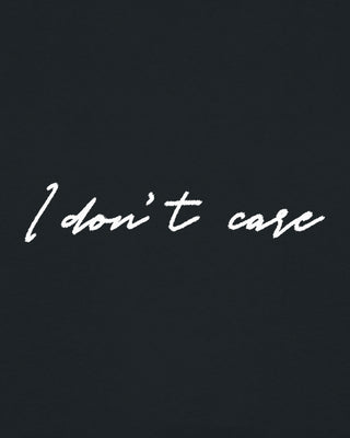 Hoodie Oversize Brodé "I Don't Care" - Mira Paris