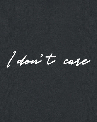 Hoodie Oversize Brodé "I Don't Care" - Mira Paris