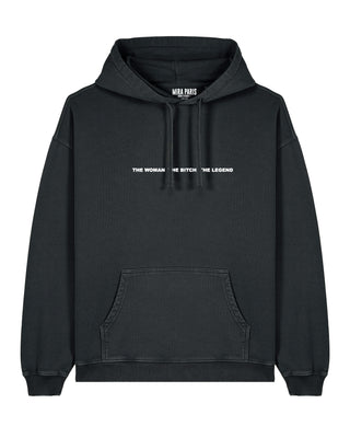 Hoodie Oversize Brodé "Legend" - Mira Paris