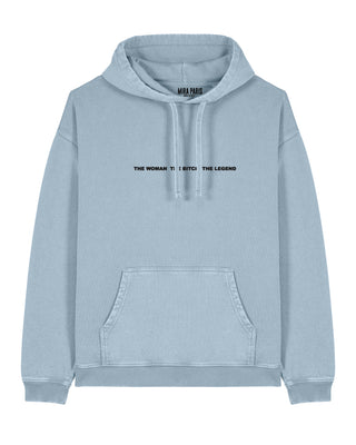 Hoodie Oversize Brodé "Legend" - Mira Paris