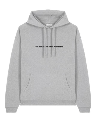 Hoodie Oversize Brodé "Legend" - Mira Paris