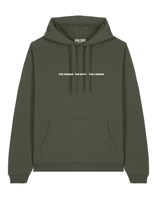 Hoodie Oversize Brodé "Legend" - Mira Paris